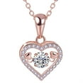 thumbnail image 1 of Guodhu Heart Necklace for Women, Gift for Christmas, Moissanite Necklace, Love Gifts for Birthday Valentine's Day, 1 of 5