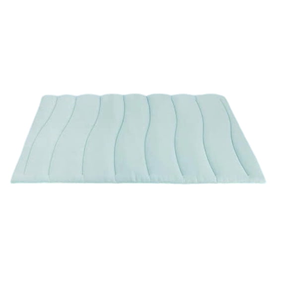 Guodhu Large Dog Ice Silk Pet Cooling Mat, Dual-Use Machine Washable Chill Sleeping Pad, Non-Slip Breathable Temperature Regulating Crate Cushion(Blue)