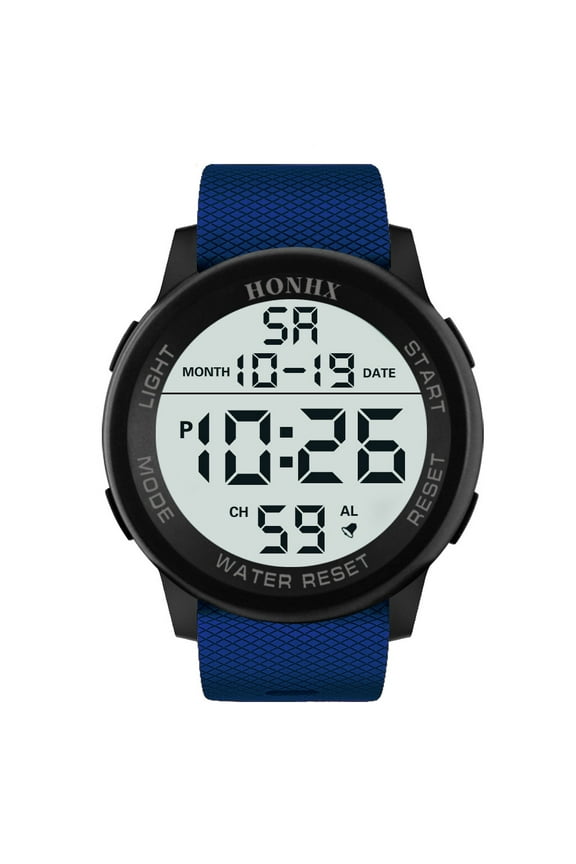 Men Sports Digital Watches Electronic Military Waterproof Wrist Watches for Men with Stopwatch Timer Countdown Alarm Date LED Backlight Multifuction Watch Gifts for Him