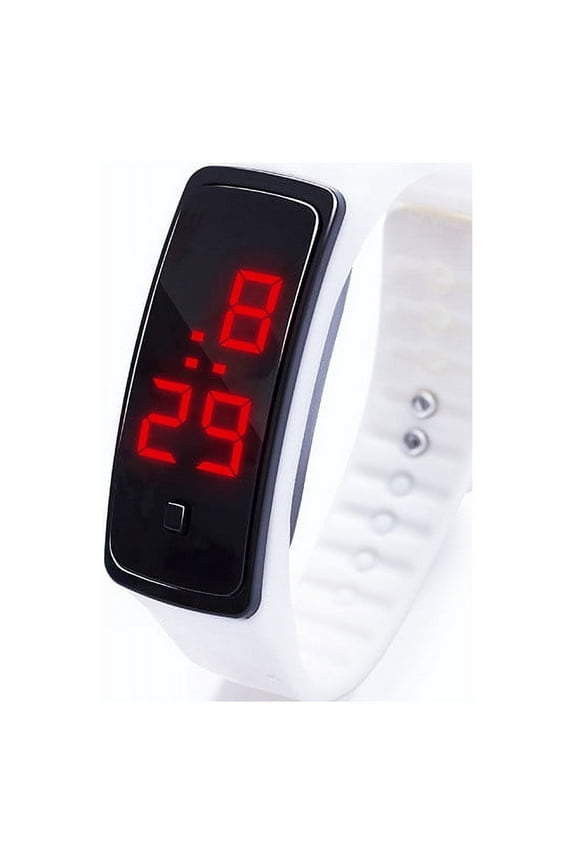 Men Women Digital Sport Watch Touch Screen LED Bracelet Silicone Band Watches for Men &Women