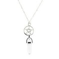 thumbnail image 1 of Guodhu Pentagram Necklace Crystal Birthstone Chakra Pendant Necklaces for Women Choker Necklace Gothic Jewelry Y2K Goth Accessories, 1 of 3