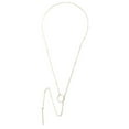 thumbnail image 1 of Guodhu Simple Lariat Necklace for Women Designed Y Long Chain Drop with Bar Pendant | Jewelry Accessories | Gifts for Her, 1 of 1