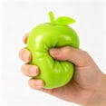 thumbnail image 1 of Guodhu Slow Rising Green Fruit Stress Ball, Realistic Pear Shape Squishy Foam Toy, Soft PVC Anxiety Relief Fidget for Office Desk, Portable Calming Squeeze for Kids Adults(Green), 1 of 6