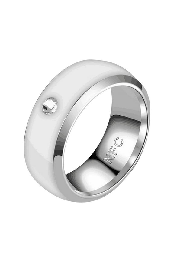Stainless Steel Men & Women Rings for Couple Mood Display Rings Personalized Valentine's Day Birthday Gift