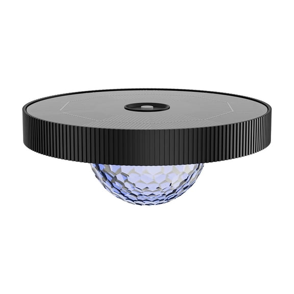 Guodhu Solar Floating Pool Light with RGB Color Changing, Waterproof LED Pool Light for Swimming Pools Hot Tubs Pond Parties, Auto On/Off Backyard Decor(Black)