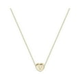 thumbnail image 1 of Guodhu Tiny Initial Heart Necklace- Gold Plated Dainty Letter Heart Necklace for Women Necklace Jewelry, 1 of 1