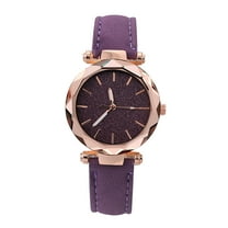 Guodhu Trendy Diamond Shaped Dial Crystal Casual Watch for Women – Leather Strap & Stainless Steel Dress Watch | Elegant Gift for Her