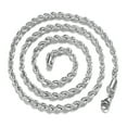 thumbnail image 1 of Guodhu Twist Chain Necklace - Stainless Steel Rope Jewelry for Men & Women 16-30 Inch, 1 of 8