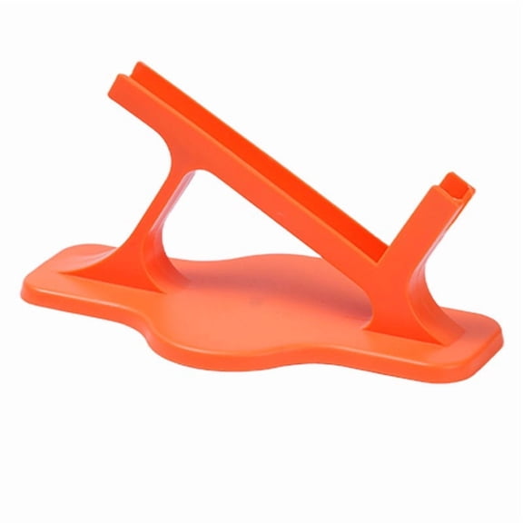 Guodhu Universal Stand Base Holder for Monitor Phone Plant Display | Heavy Duty Adjustable Stand Base for TV Monitor Display | Portable Stand Base for Home Office Display Accessories(Orange)