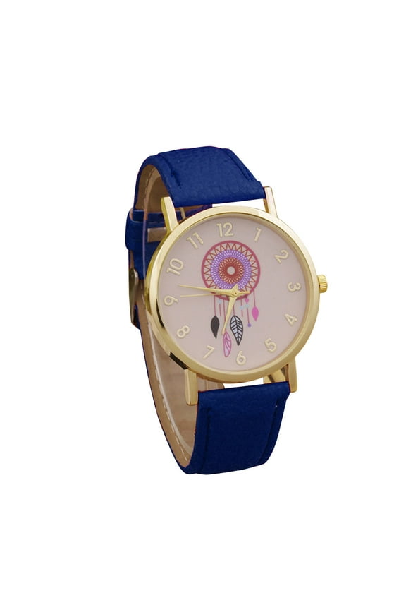 Vintage Dream Catcher Pattern Watches for Women Quartz Casual Analog Watch Birthday Graduation Gifts for Women Teen