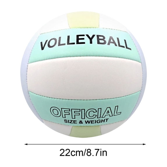 Guodhu Volleyball Super Soft Volleyball Beach Volleyball Soft Volleyball For Indoor And Outdoor Beach Durables Equipment Volleyball Training Gym(D)