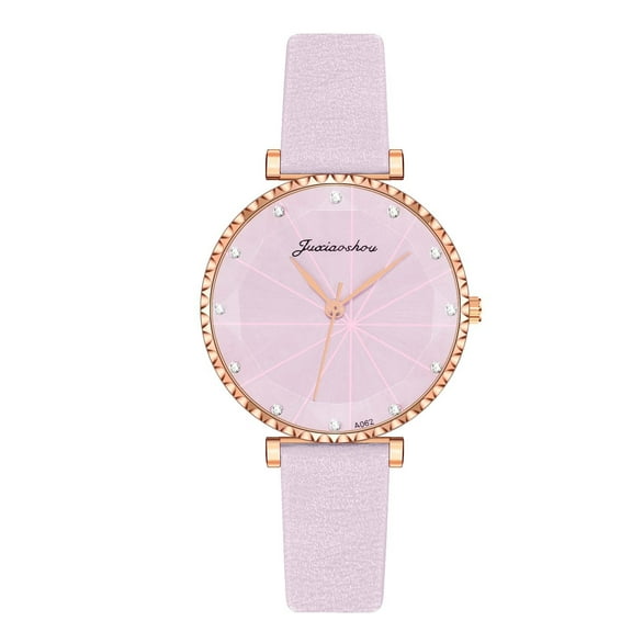Guodhu Womens Watch with Leather Band Quartz Analog Women's Wrist Watches Fashion Dress Watches Anniversary Mothers Day Gifts for Her