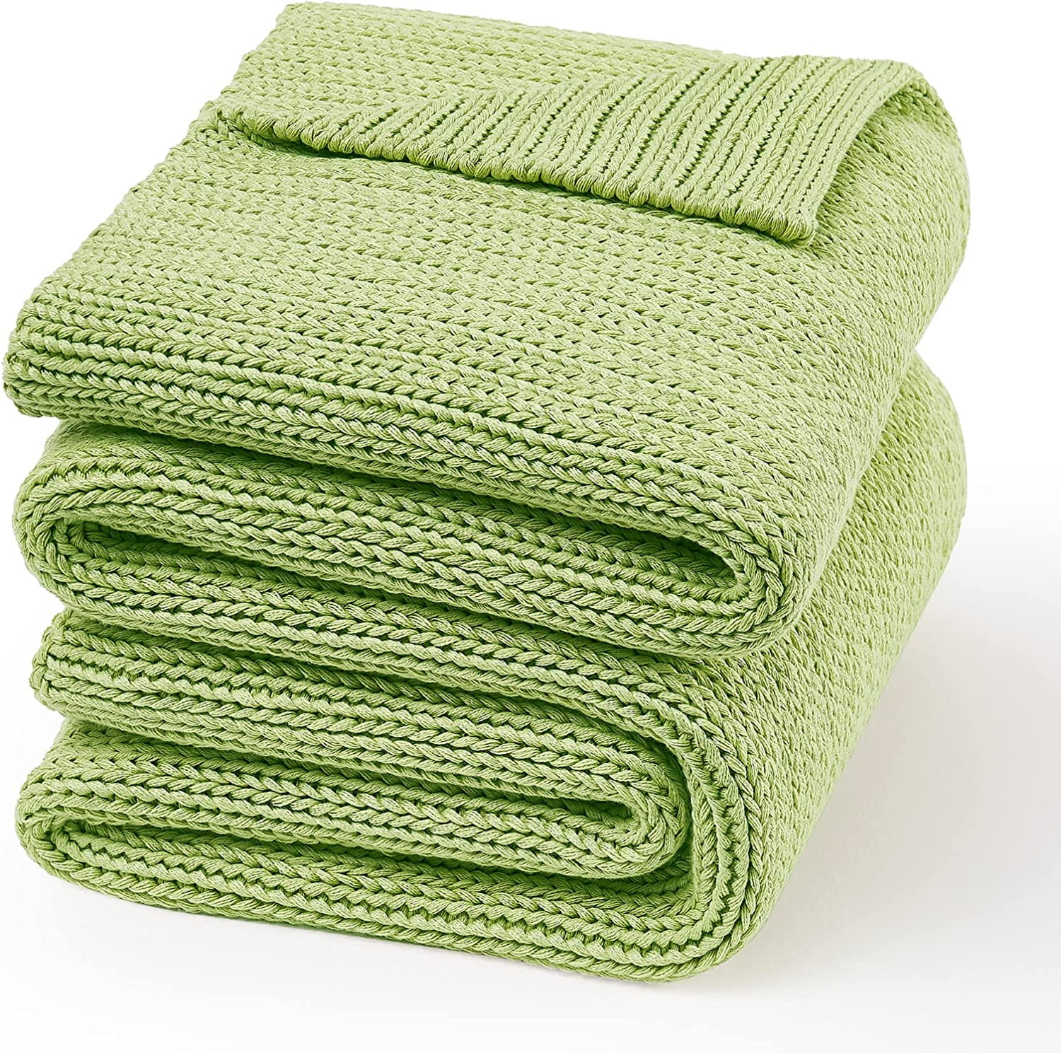 Guohaoi Knitted Weighted Blanket(Light Grey 60"x80" 15lbs) Home Décor