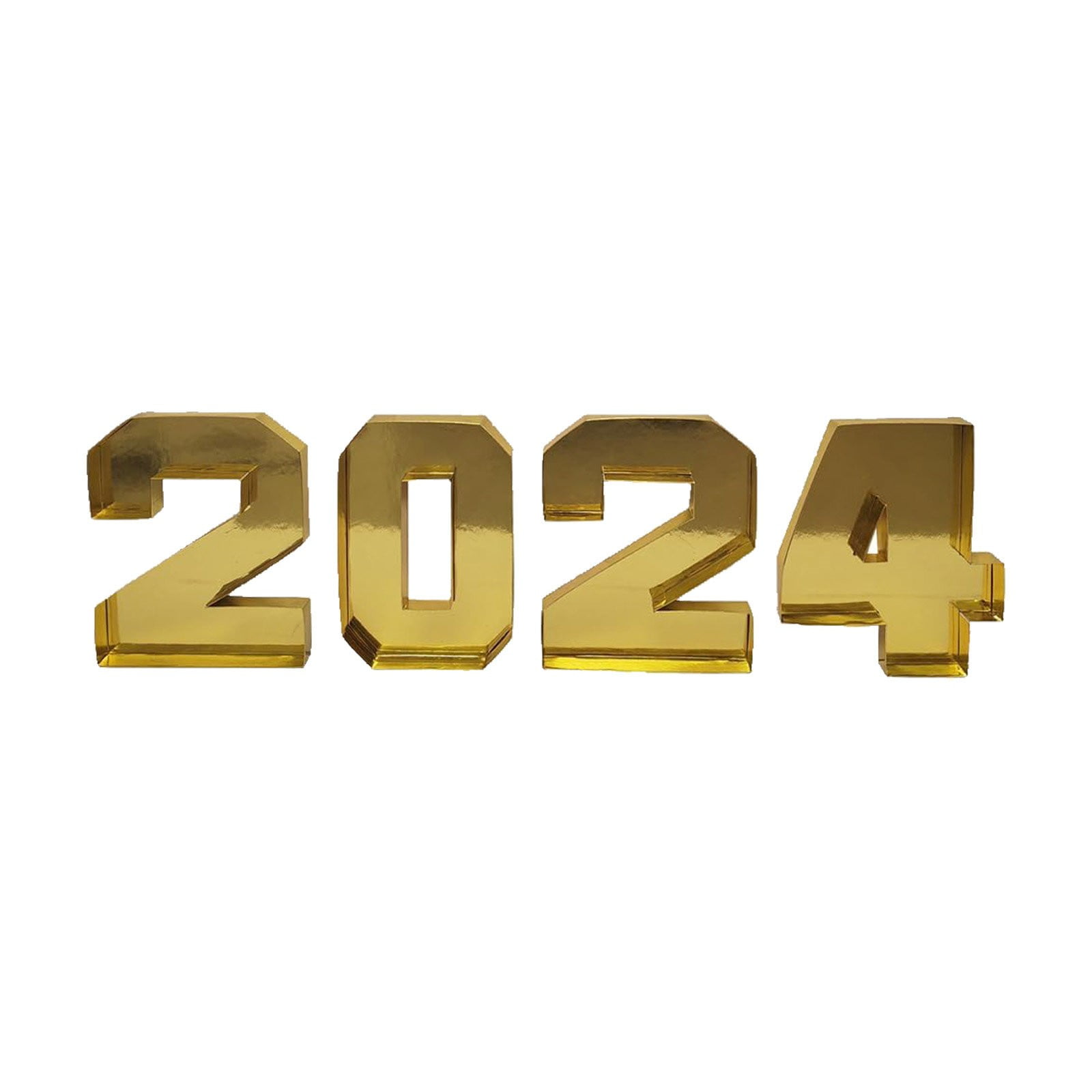 Guolarizi 2024 Charcuterie Numbers Fillable Graduation Cardboard Number