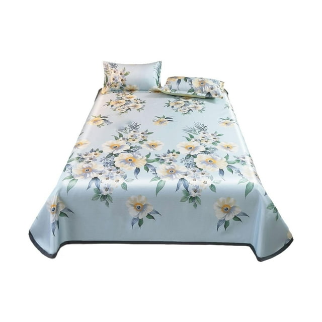 Guolarizi Ice Silk Bed Sheets Three Cooler Mat Machine Washable And