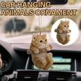 Guopo Decorative Ornaments Cat Dog Car Hanging Ornament,Deco Rear View