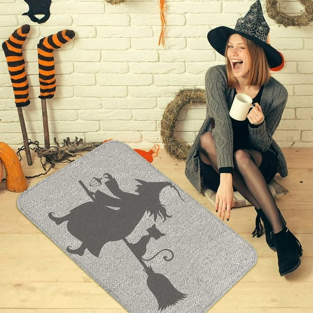 Guopo Halloween Decorations Halloween Door Mat Wear Non Slip Foot Mat