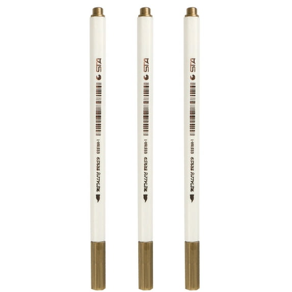 Guopo Pens Brushes Metal Paint Pens Pearlescent Coloured Markers Graffiti Colouring Pen Gold