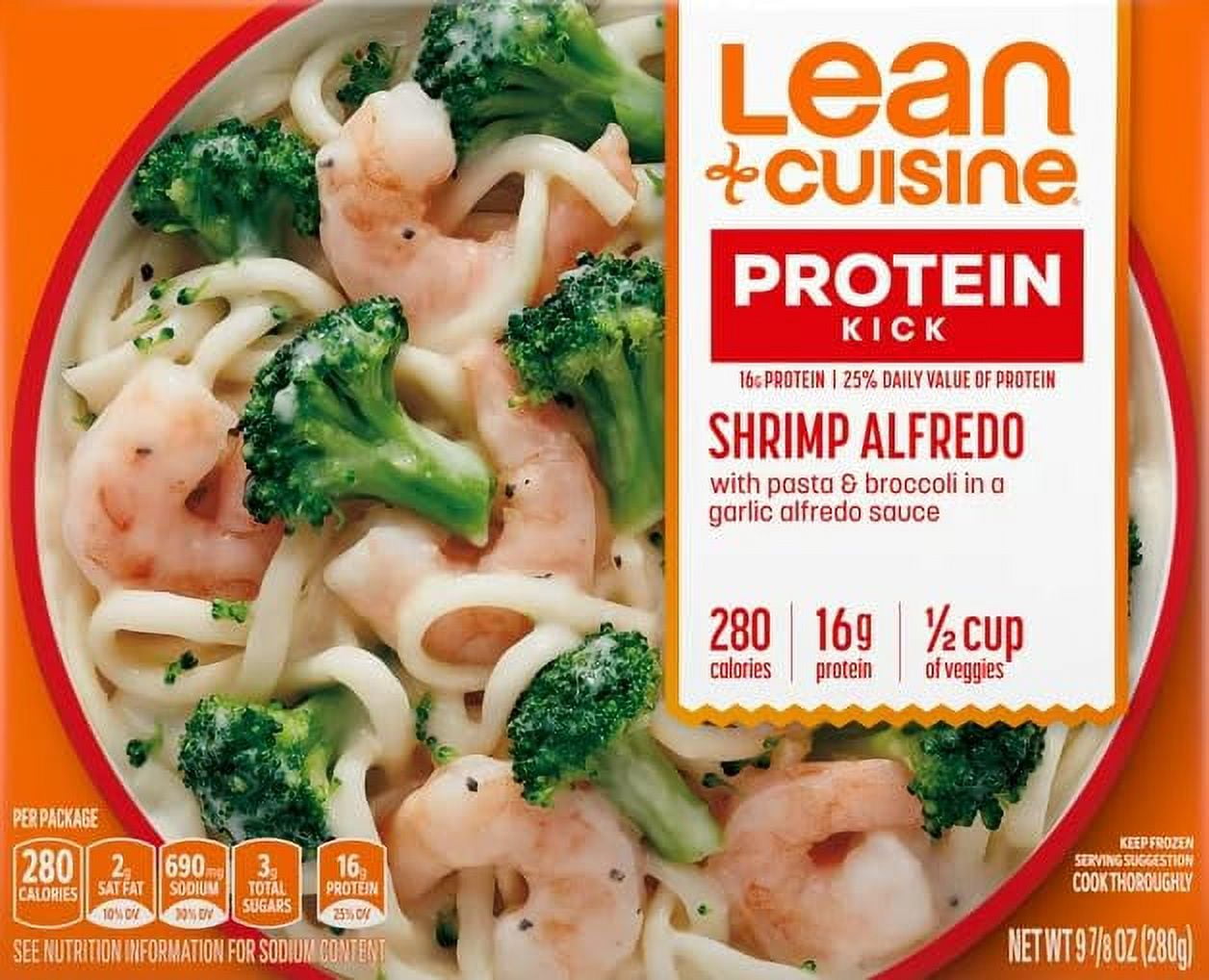 Salutem Salutions Meal Shrimp Alfredo, Protein Kick Microwave Meal