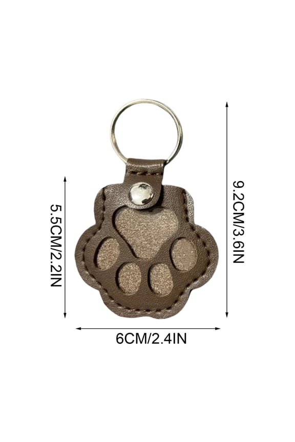 5 dollar items, Dog Storage Keychain Cute Leather Paw Keychain Pet Hair Keepsake Keyring Unique Memorial Collection Keychain Pet Memorial Gifts For Bag Purse Paw Key