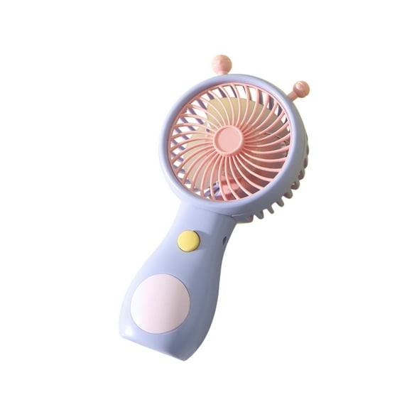 Guoxxzi 5 dollar items, Mini Handheld Fan Portable Small Portable Handheld Fan With USB Rechargeable Battery Small Size And Big Airflow Suitable For Ladies Children Travel Indoor