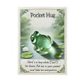 thumbnail image 1 of Guoxxzi 5 dollar items, Pocket Gifts Mini Resin Cute Pocket Turtle Keepsake With Positive Cards Encouragement Greeting Card Gifts For Friend Birthday Thanksgiving Anniversary, 1 of 3