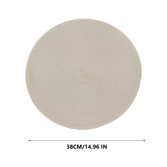 Guoxxzi 5 dollar items, Woven Table Mat Place Mat Household And Oil-proof Pad Heat Insulation Pad