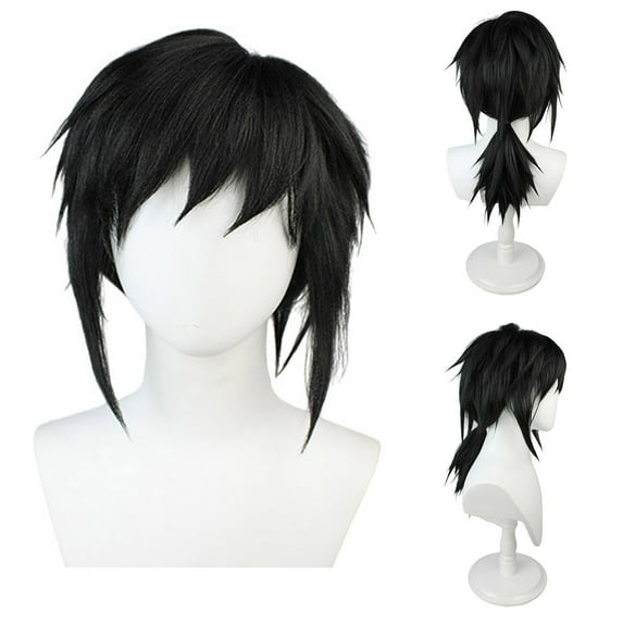 Guoxxzi 50cm Large Anti-warping Ponytail Piece Fiber Silk Rose Mesh Cos Wig