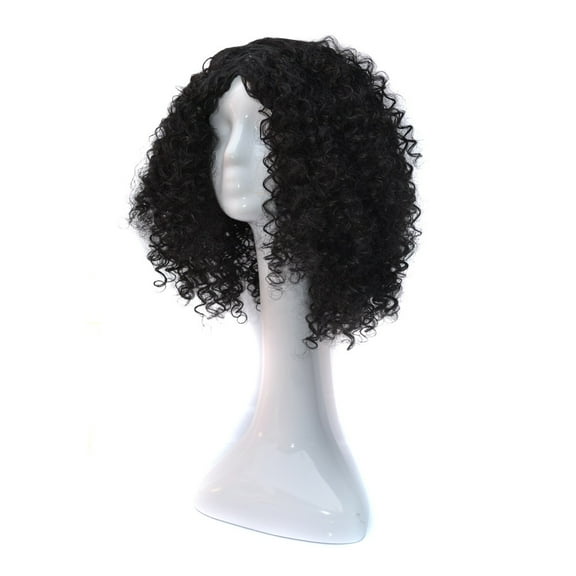 Guoxxzi Density Natural Women Sprial Spring Curls Synthetic Lace Wig