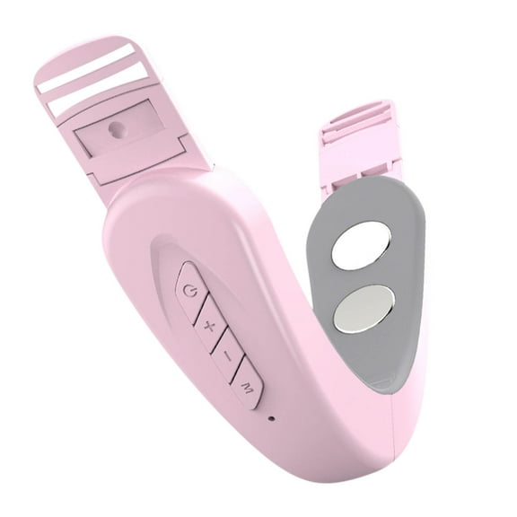 Guoxxzi Double Chin Machine, Facial Massager for Women 6 Modes and 12 Intensity Levels Electric Double Chin Device, Smart Double Chin Face Lift Device with Magnetic Massage