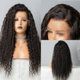 thumbnail image 1 of Guoxxzi Front Lace Wig Female Chemical Fiber Long Curly Hair Wig Set 24Inch, 1 of 9