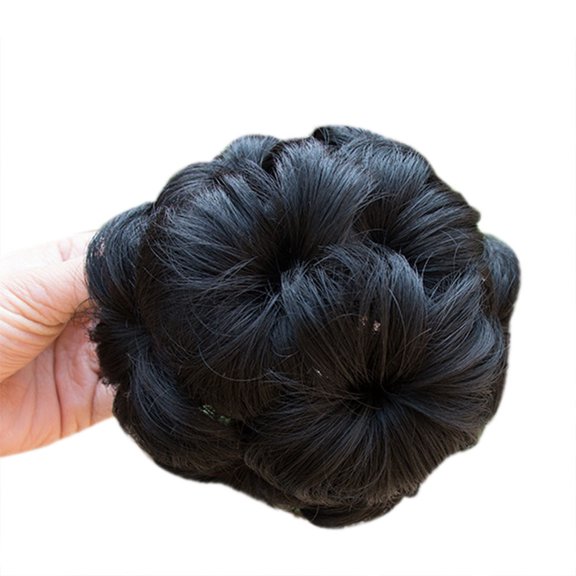 Guoxxzi Girl Ponytail Hairpiece Wig Hair Bun