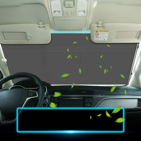 Guoxxzi Home Essentials for New Home, No-hole Balcony Suction Cup Sunshade Bedroom Heat Insulation Retractable Roller Blinds Home Office Retractable Sunscreen Sun Shade