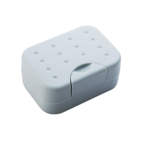 Guoxxzi Home Essentials for New Home, Travel Soap Case Leakproof Soap Container With Lid Portable Bar Soap For Traveling Carabiner Soap Box For Bathroom Shower Gym School Campin
