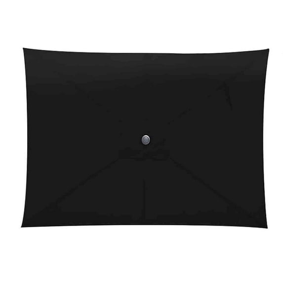 Guoxxzi Home Essentials for New Home, Garden Umbrella Outdoor Stall Umbrella Beach Sun Umbrella Replacement Cloth 118 Inch Diameter With 6 Bones