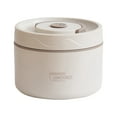 thumbnail image 1 of Guoxxzi Home Essentials for New Home, Stainless Steel Insulated Lunch Box Insulated Bucket Household Double Cover Soup Bowl Bento Box Lunch Box, 1 of 9