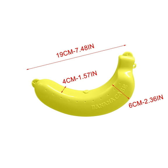 Guoxxzi Home Essentials for New Home, Travel Outdoor Portable Banana Box Fruit Organizer