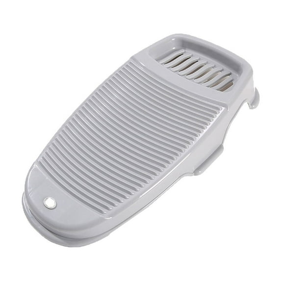 Guoxxzi Home Essentials for New Home, Washing Machine Hand Washing Clothes Board Plastic Washing Board Home With Stand Portable