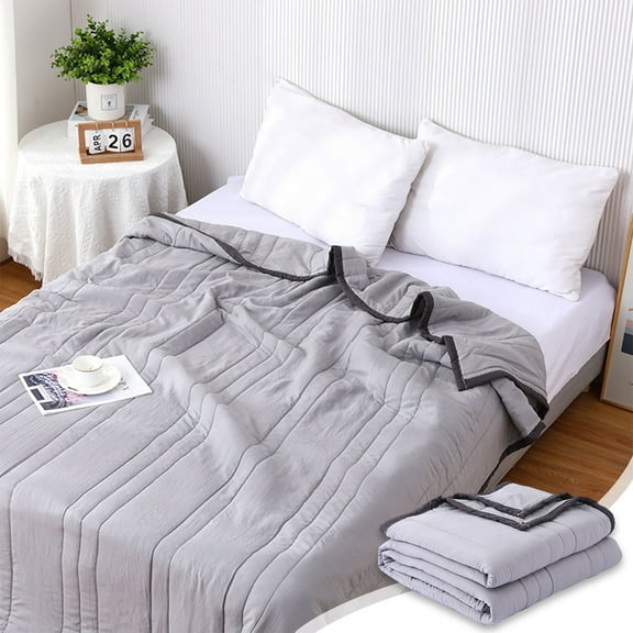 Guoxxzi Ice Blankets, Double Sided Cold Effect Blanket Cooler Fiber, Cool quilt in summer, All-Season Cold Effect Blanket Cooler Overstock, suitable for hot sleepers and night sweats.