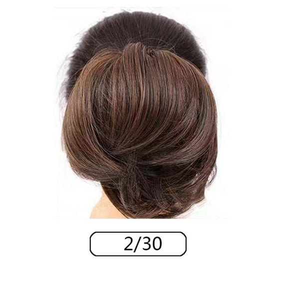 Guoxxzi Ponytail For Hair Extension, 2023 New Hair Part With Elastic Large Duvet Hair Part, Bridal Hairstyles Wavy Messy Bun Hair Parts