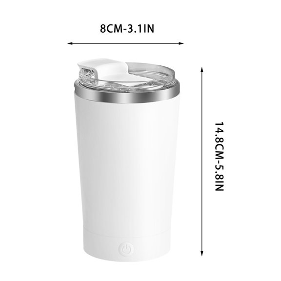 Guoxxzi Self Stirring Coffee Mug, Stainless Steel Magnetic Cup, Self Stirring Mug With lid, Household Charging Automatic Cup, Best Gift For Women And Men