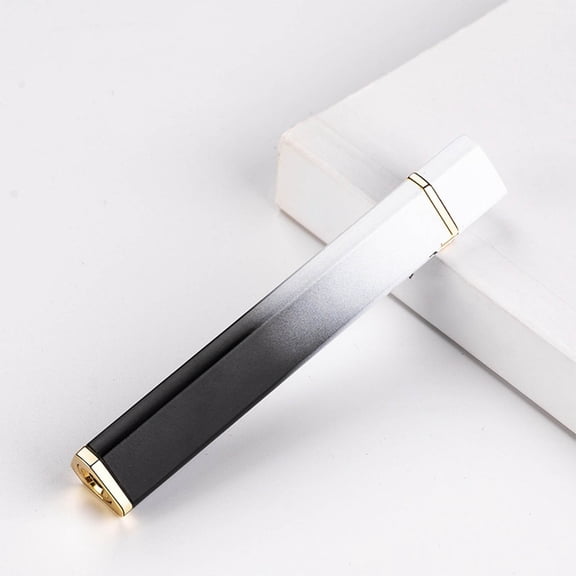 Guoxxzi Torch Lighter, Butane Fuel Lighter, Soft Flame Flint Lighters, Creative Wheel Design, Refillable Butane Lighter for Fireplace, Candle, Camping, BBQ (No Butane Fuel), Black