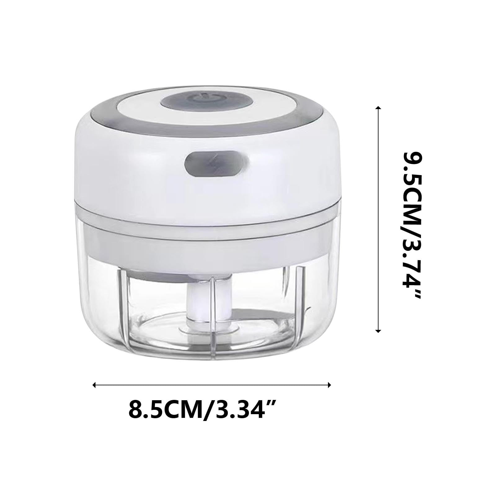 Guoxxzi Vegetable Chopper, Electric Garlic Chopper, Rechargeable Mini Chopper, Powerful Small Food Processor, Blender to Vegetable, Wireless Food Chopper for Ginger, Chili, Fruit, Meat, etc