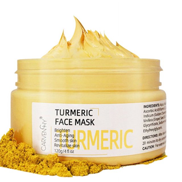Guoxxzi Vitamin C Face Mask with Kaolin Clay and Turmeric for Dark