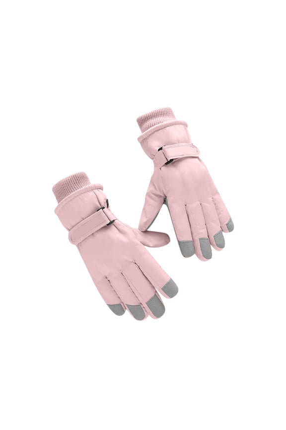 Winter Gloves Women Men, Winter Warm Gloves, Touchscreen Cycling Five-Finger Gloves Winter Waterproof Cold-Resistance Windproof Warm Gloves Cycling Fleece-Lined Cold-Weather Necessities