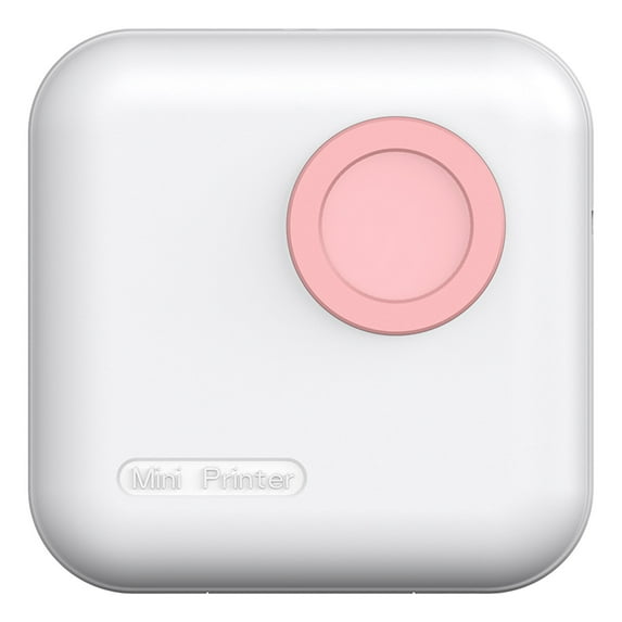 Guoxxzi school supplies for teens, Mini Portable Wireless Thermal Photo Printers With Bluetooth Connection Picture Tags Convenient Pocket Printers