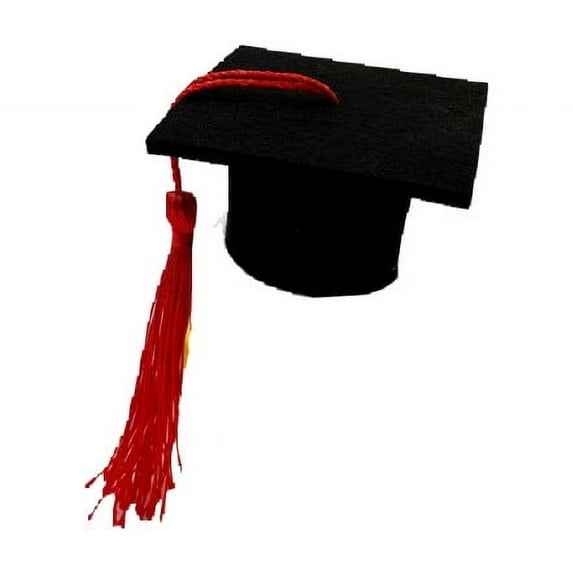 Guozer 10Pcs Mini Graduation Cap for Wine Bottle Decoration Doll Decor Hat for Graduation Party Graduation Party Decoration & Graduation Supplies