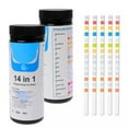 thumbnail image 1 of Guozer 14 In 1 Water Quality Test Paper Swimming Pool PH Test Strip Pool Test Strip Drinking Water Chemistry Test 50PCS, 1 of 8