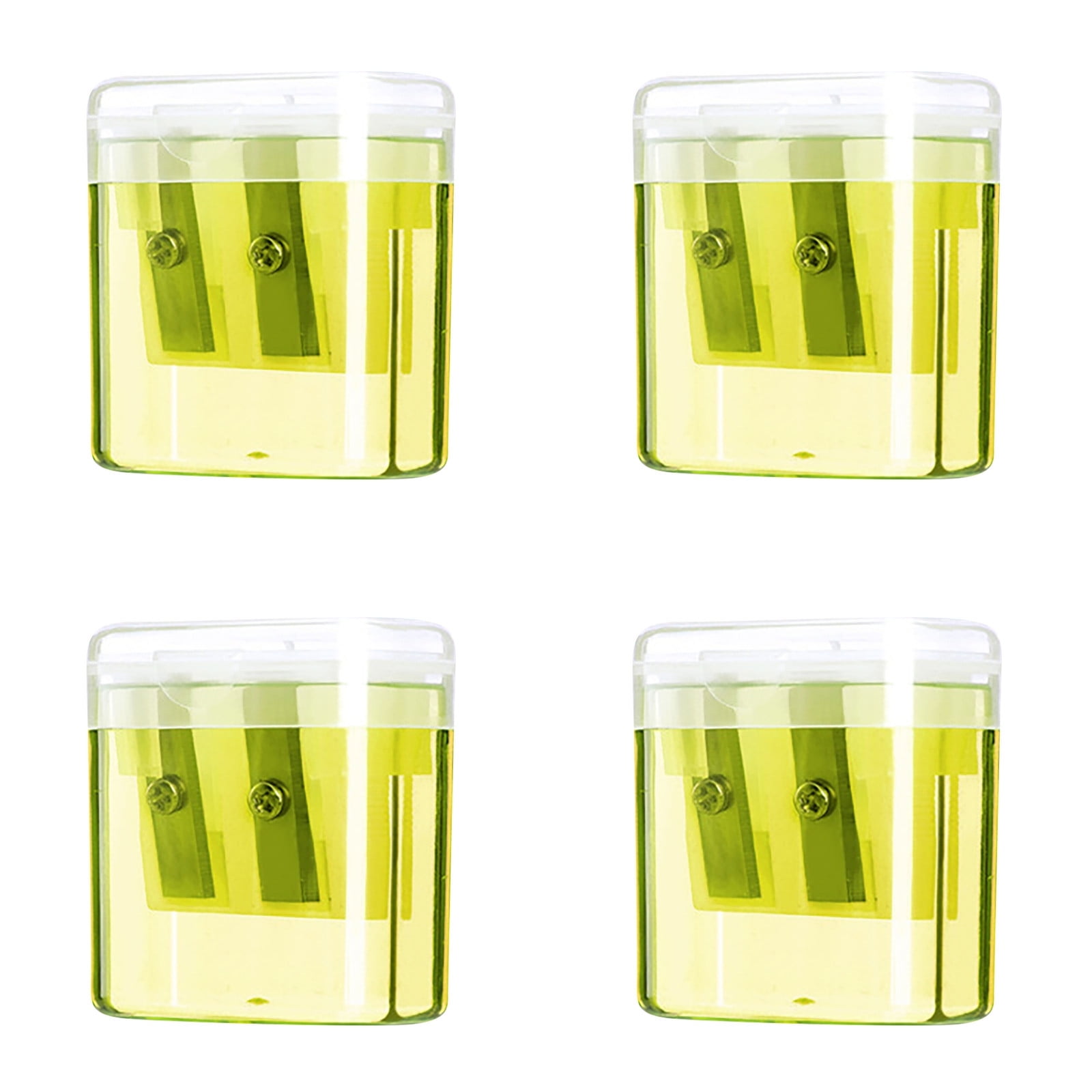 Guozer 4Pcs Sharpener for Classroom Mini Pencil Sharpener Portable ...