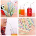 thumbnail image 1 of Guozer 500Pcs Plastic Straws for Party Disposable Elbow Straws for Restaurants, Beverage Stores, 1 of 2